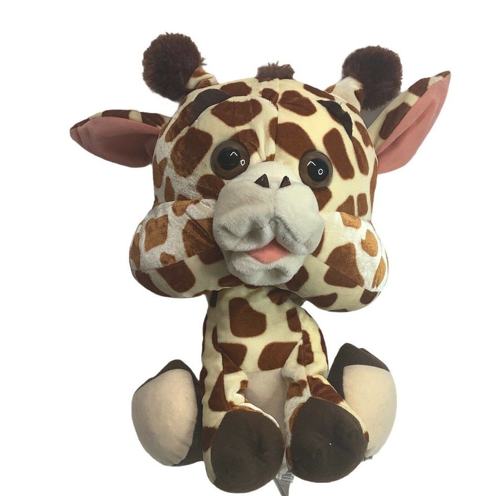 Classic Toy Company Plush Giraffe Stuffed Animal 10" 2015 Brown Beige Gift